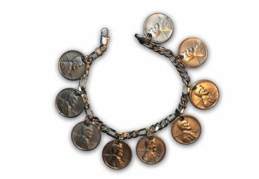 1943 Steel Penny Bracelet